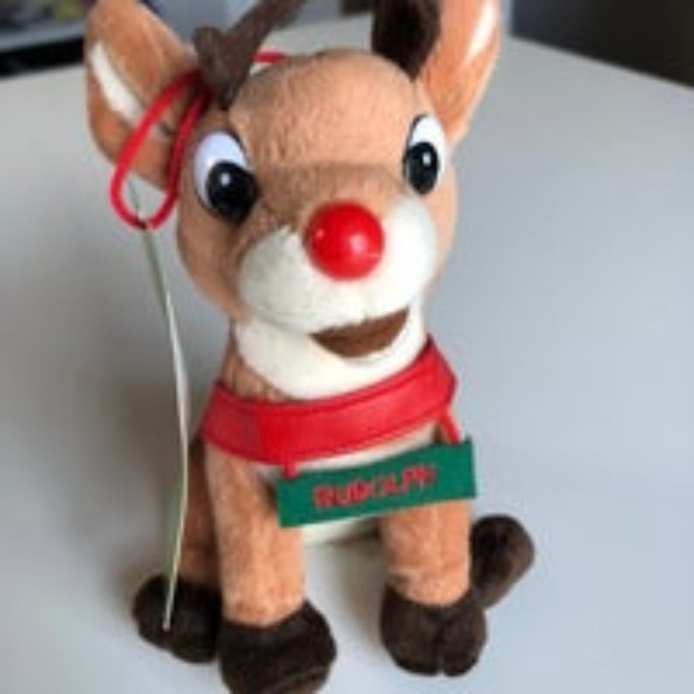Plush Rudolph -- Limited Edition 2000